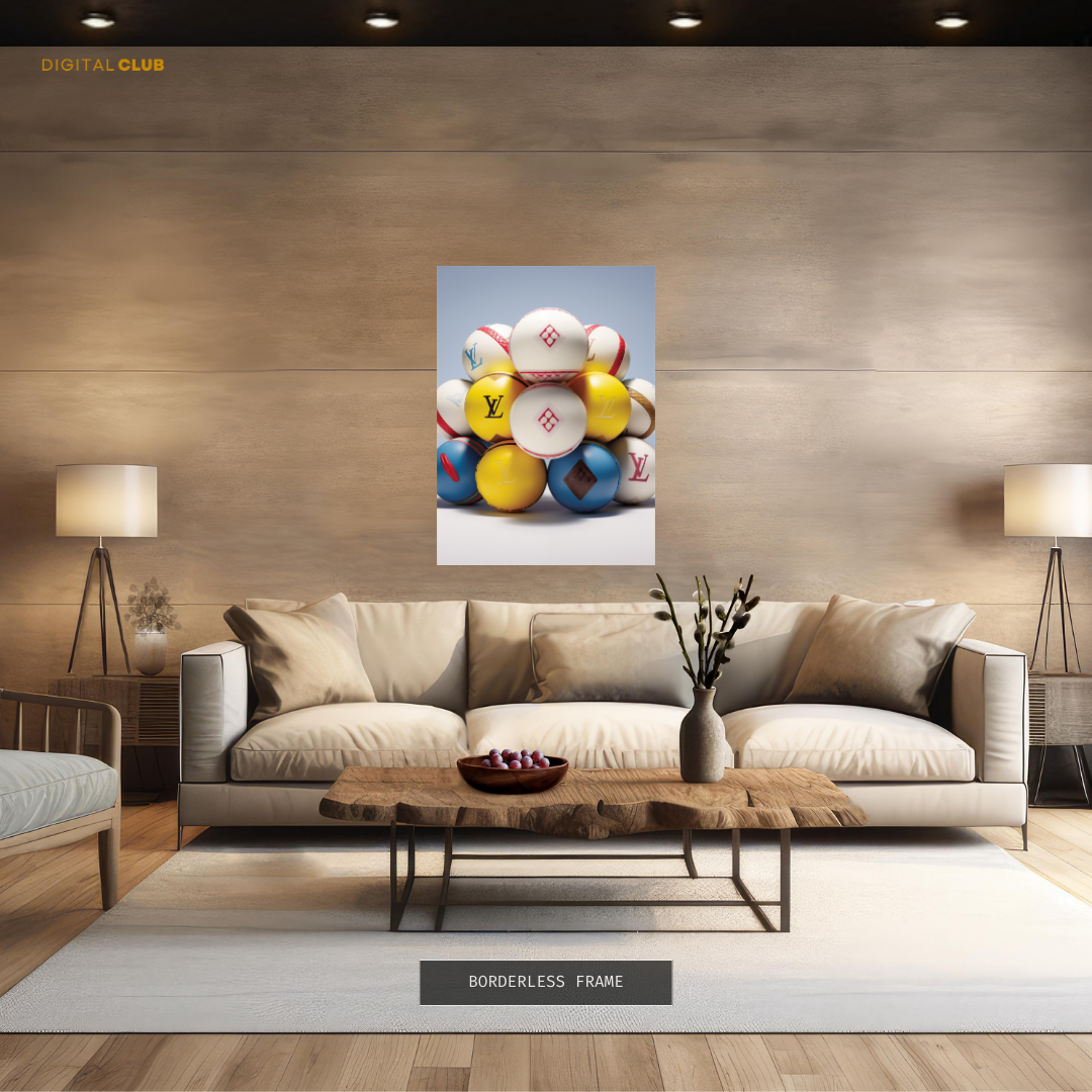 Louis Vuitton Soft Balls Premium Wall Art