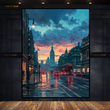 London Big Ben England Premium Wall Art