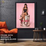 Kylie Jenner 4 - Celebrity - Premium Wall Art