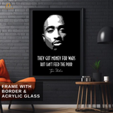 Tupac Shakur - Quote - Premium Wall Art