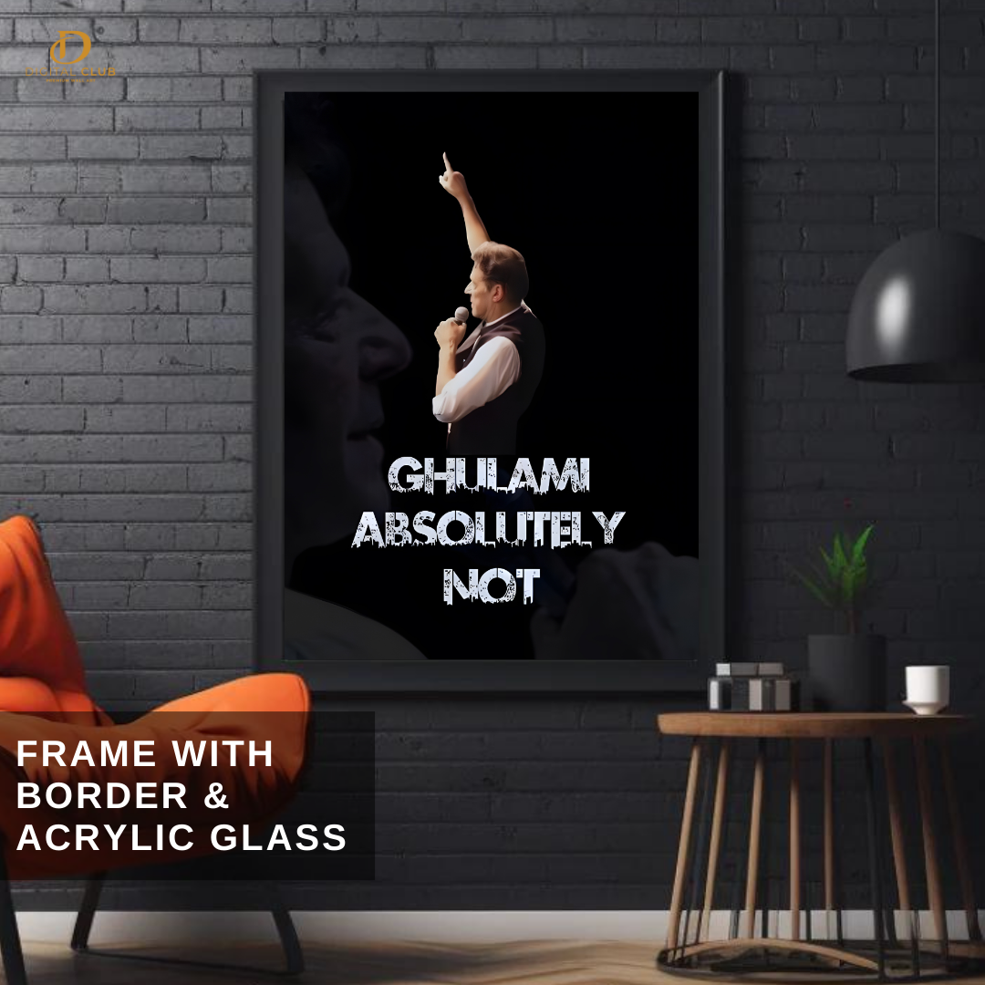 Imran Khan 4 - Pakistan - Premium Wall Art