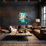 Venice Canals Premium Wall Art