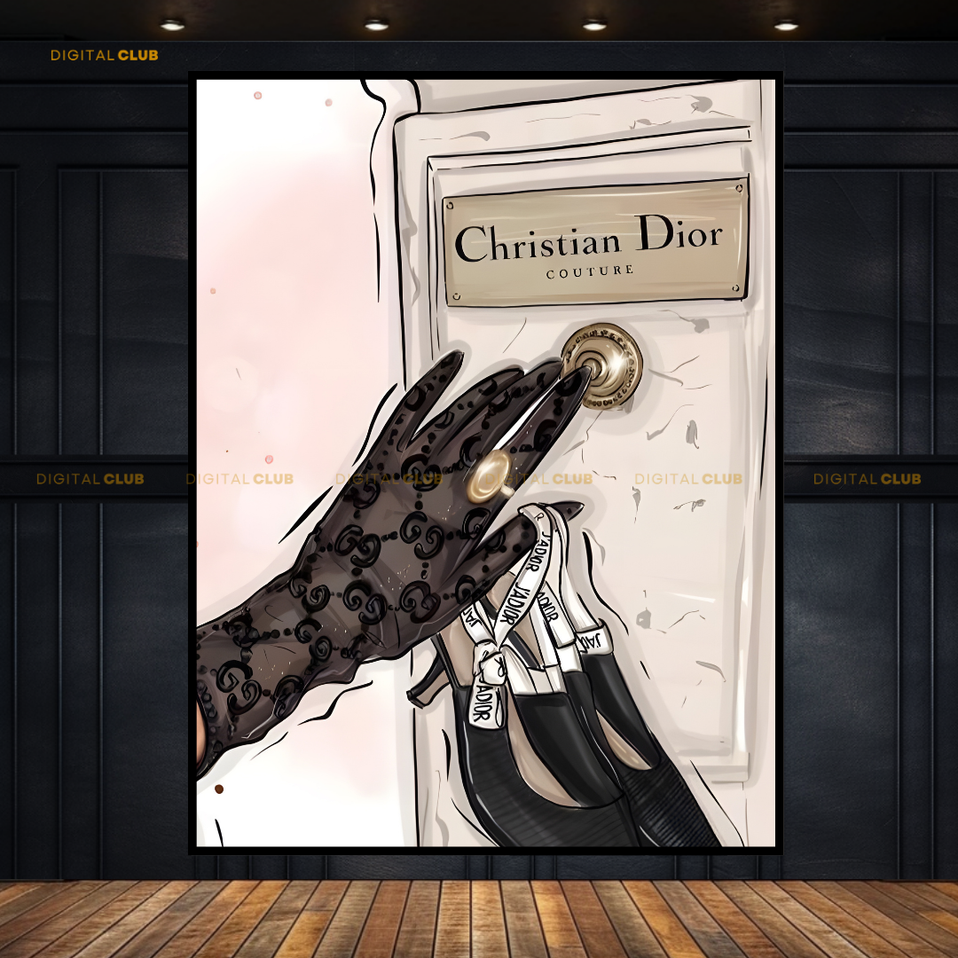 Christian Dior - Artwork - Premium Wall Art