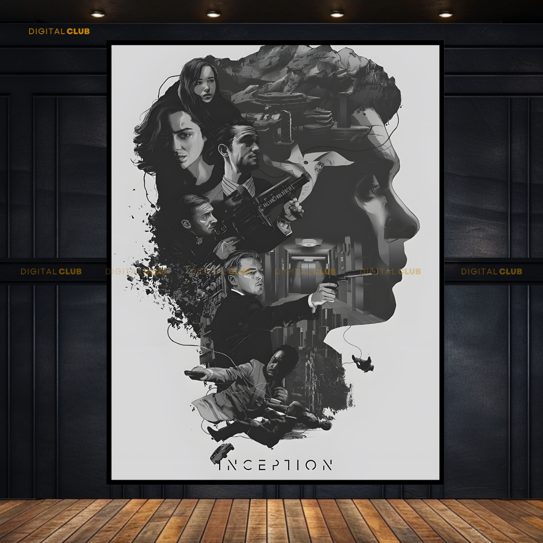 Inception Movie Premium Wall Art