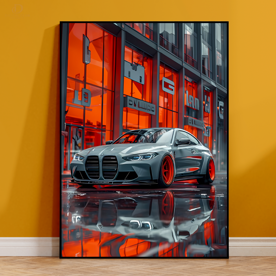 BMW Sports Car - CARS - Premium Wall Art