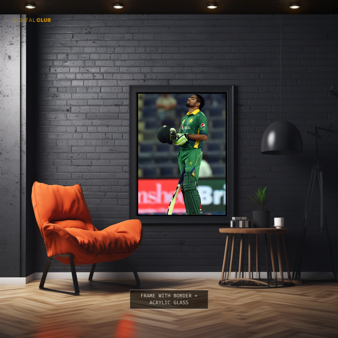 Babar Azam Premium Wall Art