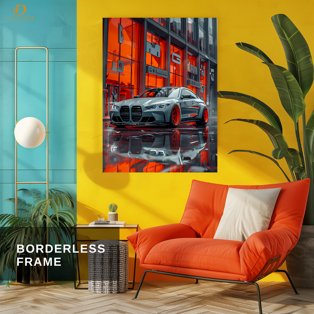 BMW Sports Car - CARS - Premium Wall Art