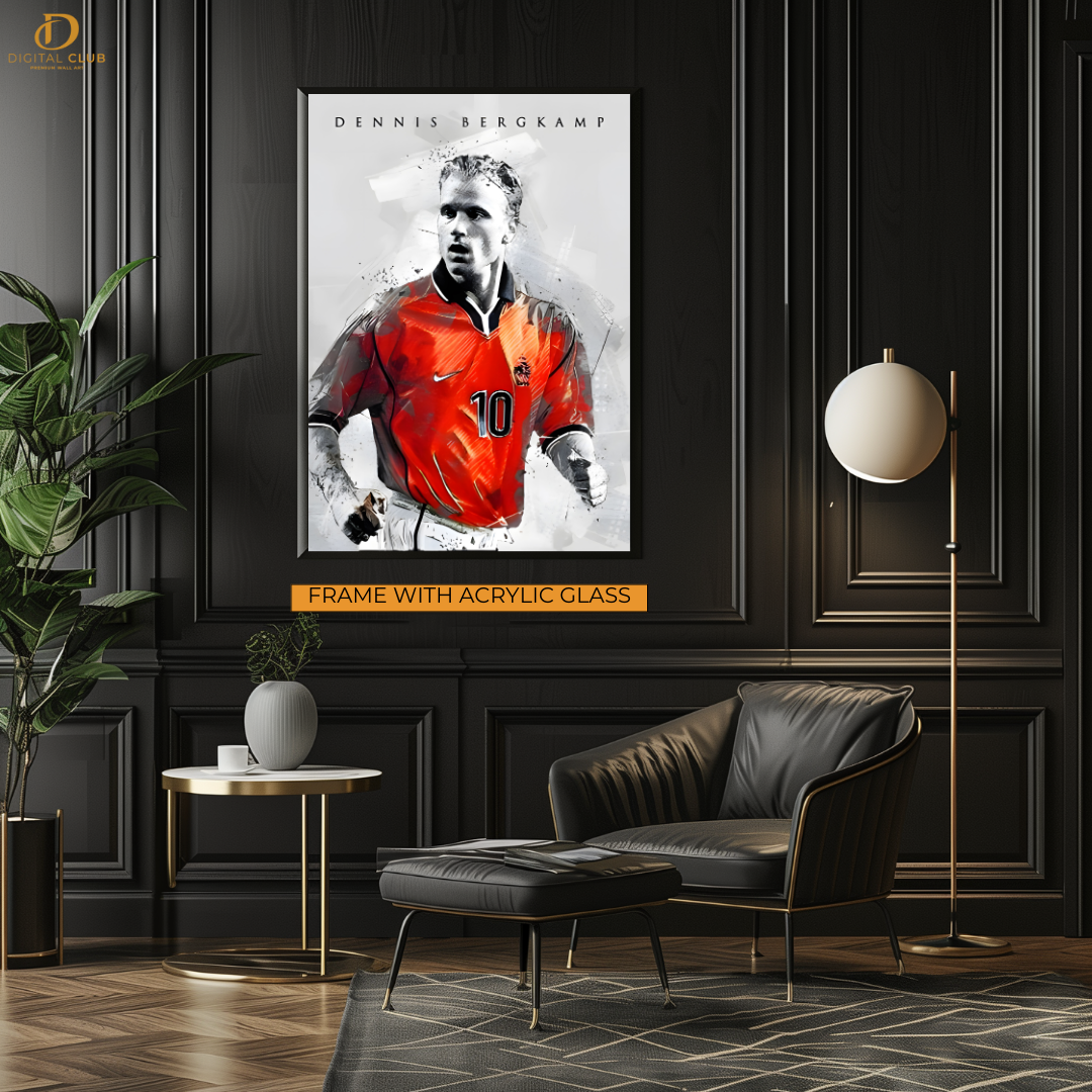 Dennis Bergkamp - Artwork - Premium Wall Art