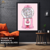 Boy Dispenser - Trendy - Premium Wall Art