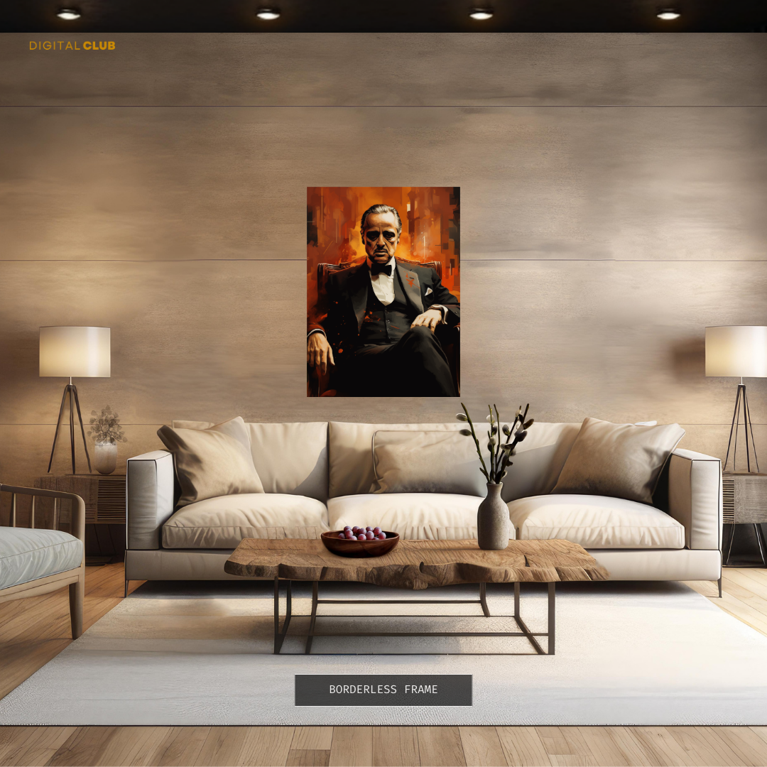 The Godfather Marlon Brando Premium Wall Art