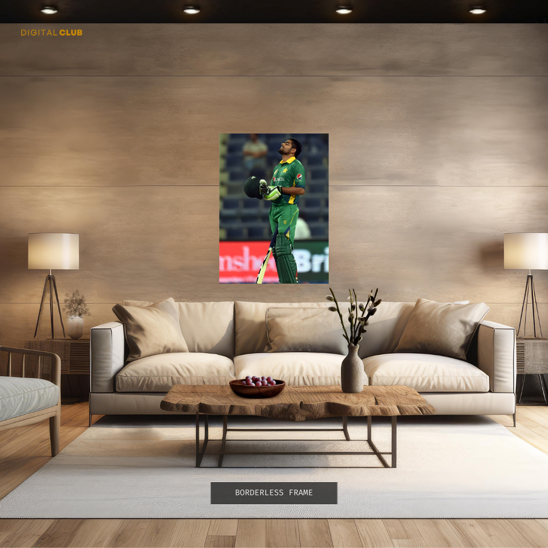 Babar Azam Premium Wall Art