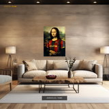 Mona Lisa Barcelona Shirt - Premium Wall Art