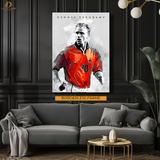 Dennis Bergkamp - Artwork - Premium Wall Art