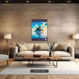 Mont Saint Michel Premium Wall Art