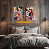 Betty Boop - Pop Art - 2 Panel Wall Art