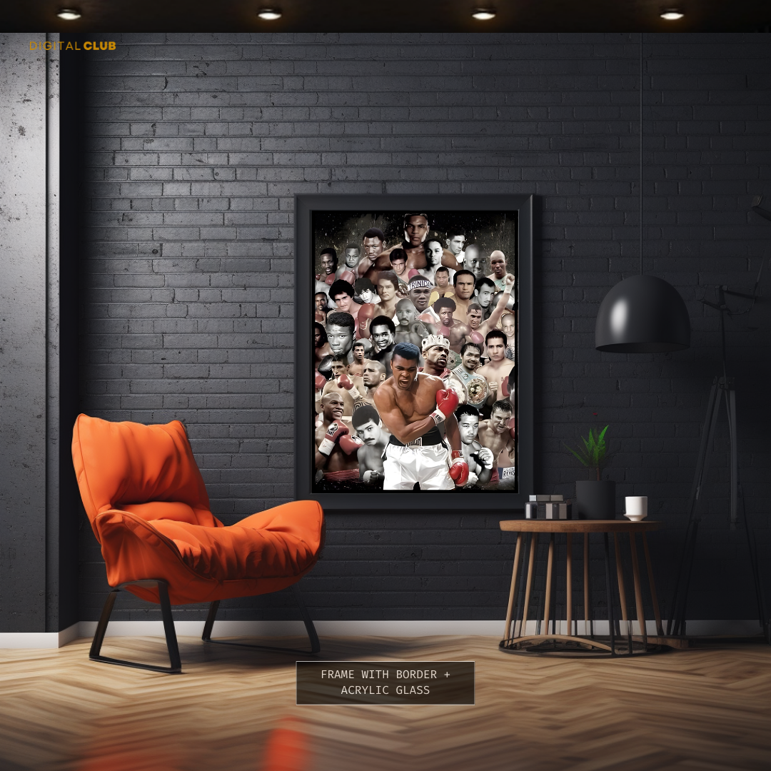 Boxing Legends Premium Wall Art