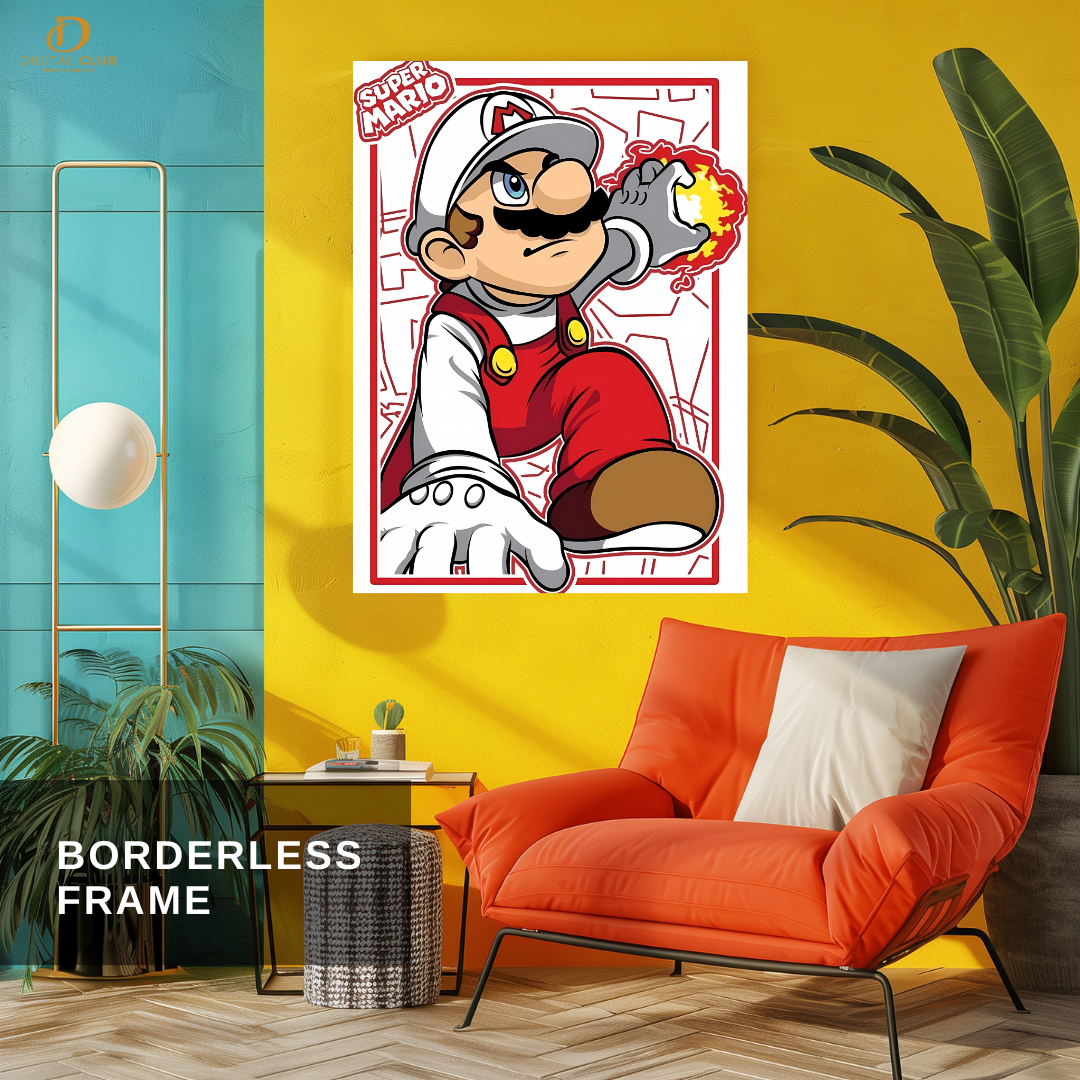 Super Mario - Nintendo - Premium Wall Art