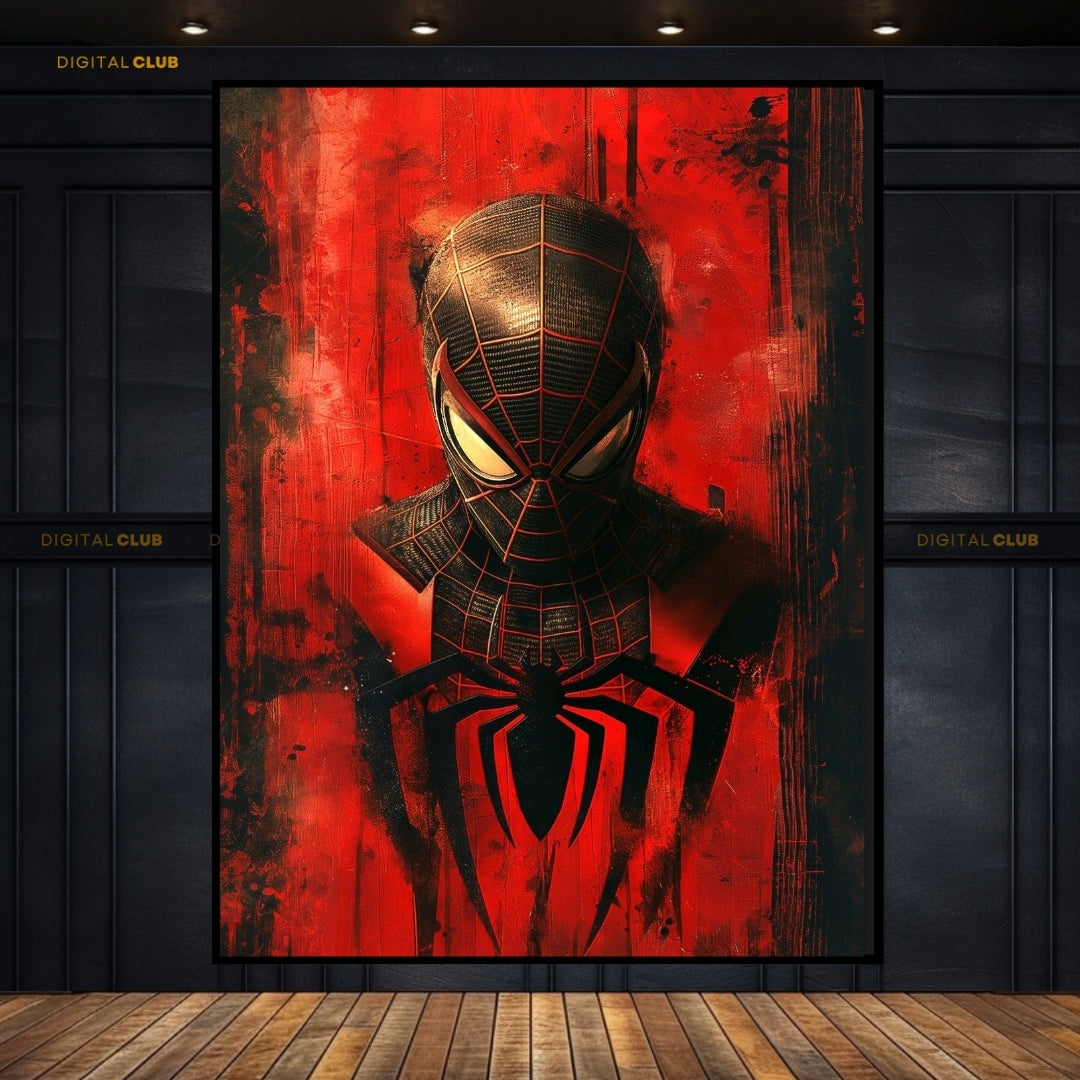 Spider Man Artwork - Premium Wall Art