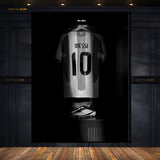 Messi Shirt  - Football - Premium Wall Art