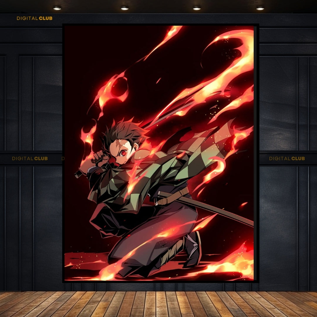 Demon Slayer Kimetsu no Yaiba- Anime- Premium Wall Art