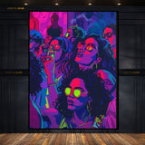 Girls Party Artwork- Premium Wall Art