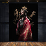 King Virat Kholi - Cricket - Premium Wall Art