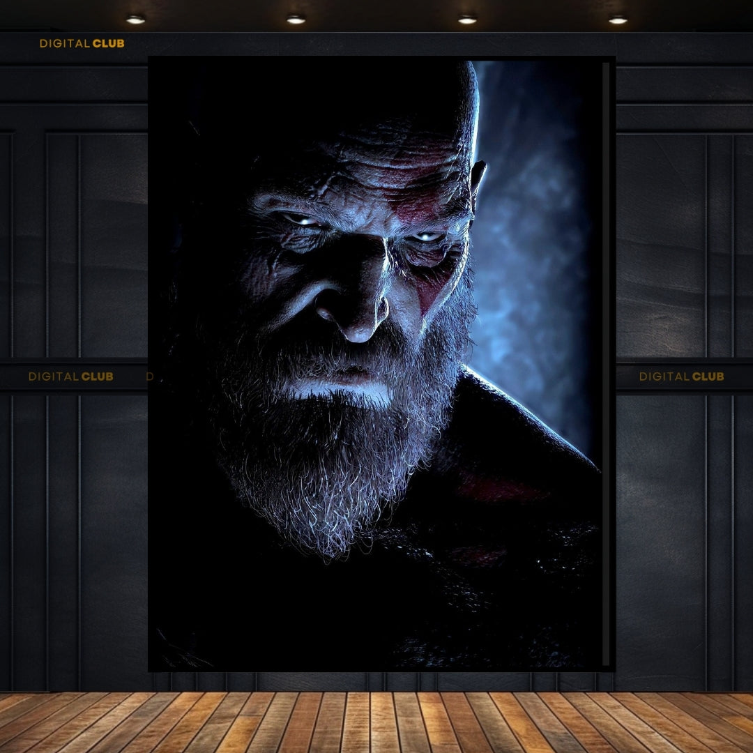 God Of War- Gaming-Premium Wall Art