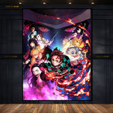 Demon Slayer - Anime- Premium Wall Art