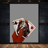 Kissing Cards- Premium Wall Art