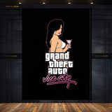 GTA Vice City - Gaming -Premium Wall Art