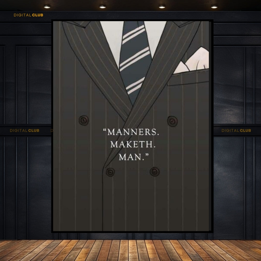 Dress Better  - Quotes - Premium Wall Art