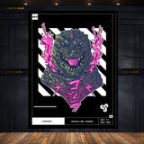 Godzilla NFT 01 - Premium Wall Art