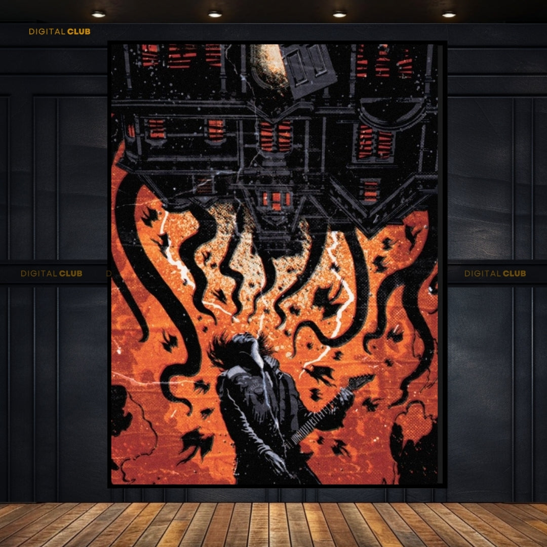 Stranger Things - Eddie 2 - Premium Wall Art