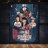 Stranger Things - Movie Poster - Premium Wall Art