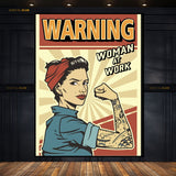 Women Power- Premium Wall Art