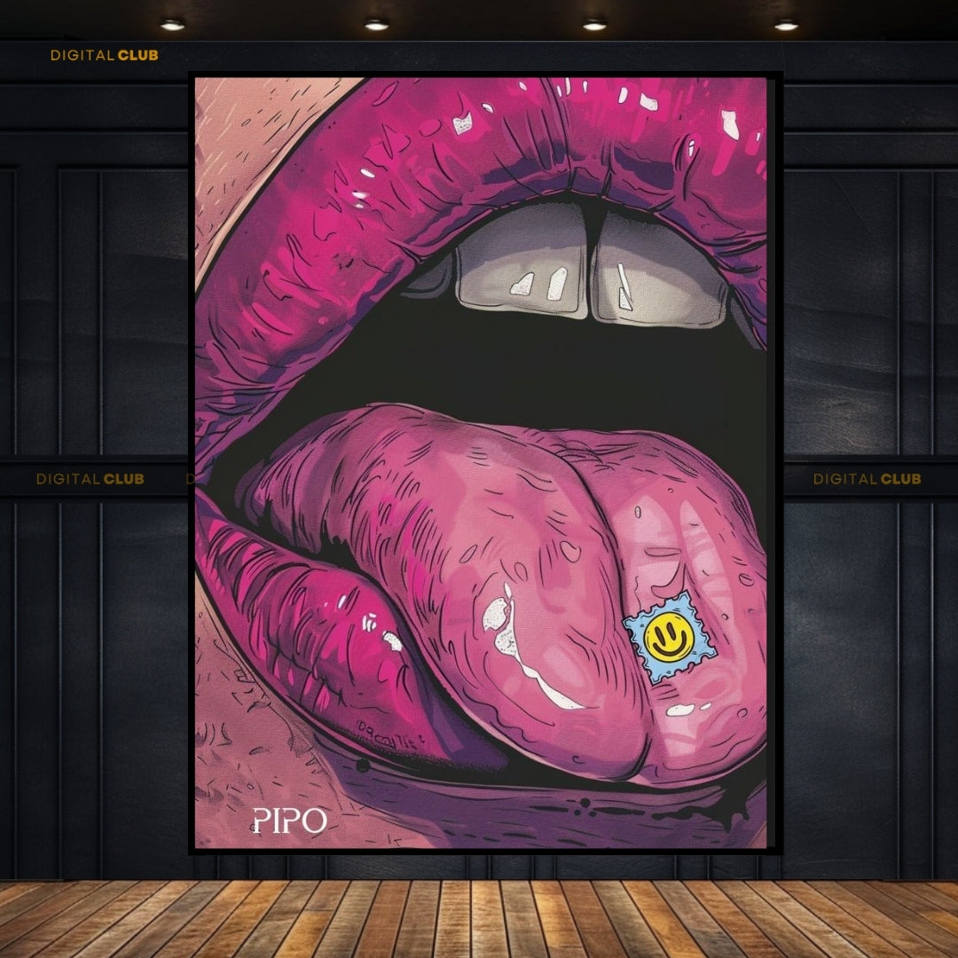 Lick Pop Art- Premium Wall Art