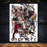 One Piece Realistic Art - ANIME - Premium Wall Art