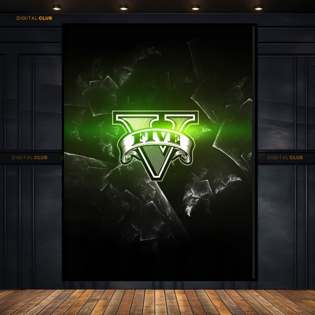 GTA 5 - Gaming -Premium Wall Art