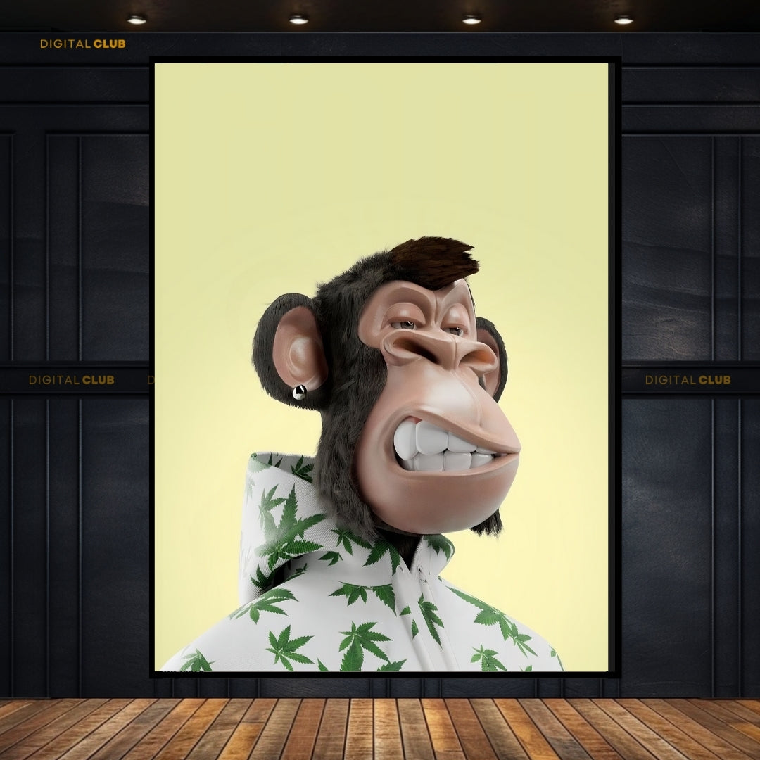 Ape Weed NFT - Premium Wall Art