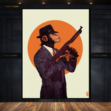 Monkey Man Art Work - Premium Wall Art