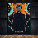 Sherlock 02 Poster - Movie- Premium Wall Art