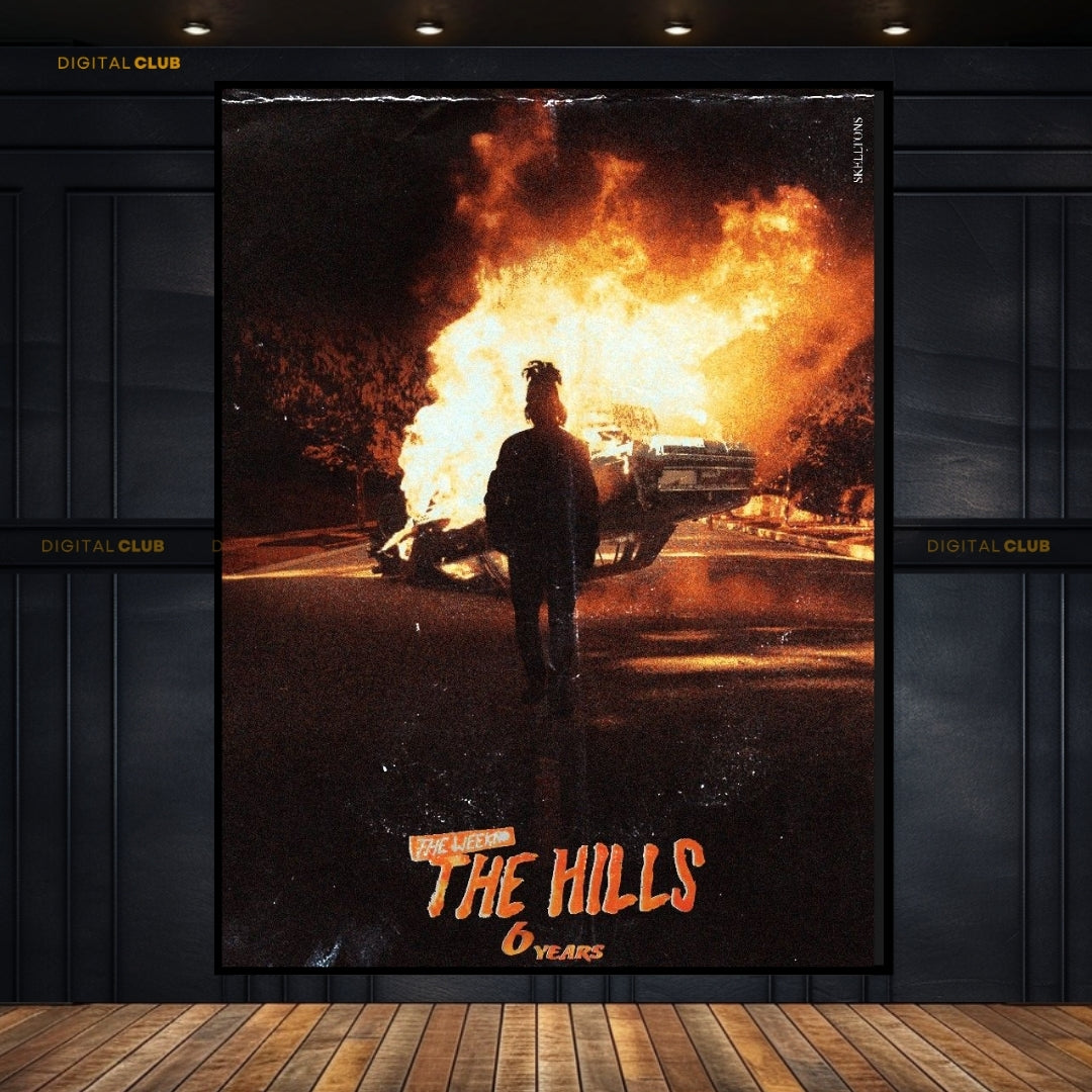 The Hills Weekend- Music - Premium Wall Art