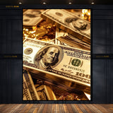 Gold Dollars-Premium Wall Art