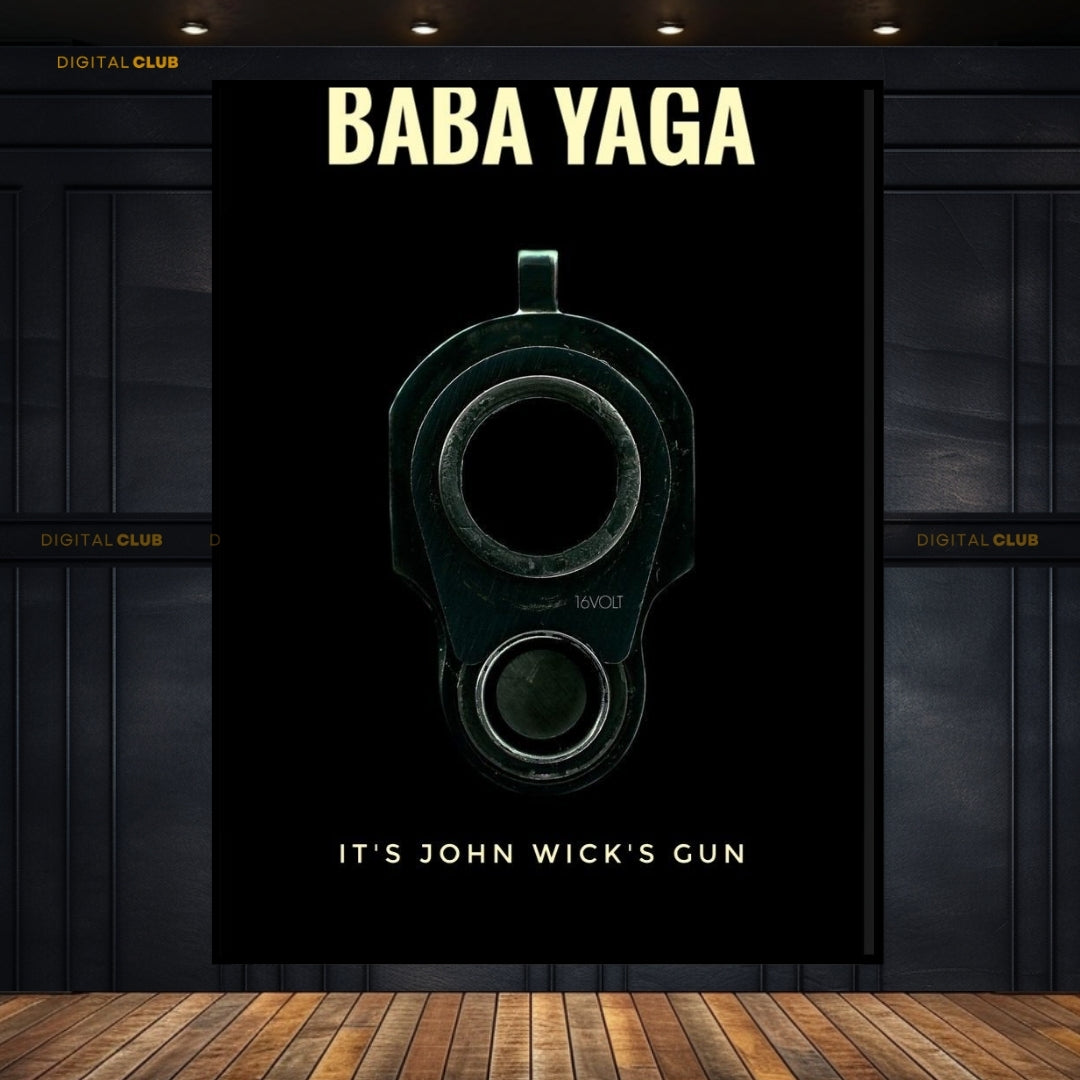 Baba Yaga - John Wick - Premium Wall Art