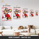 Super Mario - Nintendo - Premium Wall Art