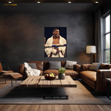 Anthony Joshua Boxing Premium Wall Art