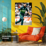 Muhammad Amir - Cricket - Premium Wall Art