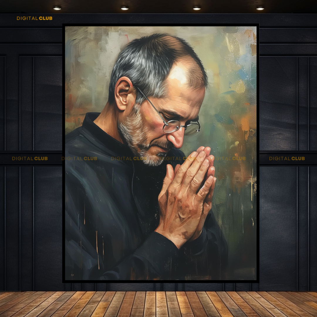 Steve Jobs Premium Wall Art