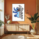 Stitch - Disney - Premium Wall Art