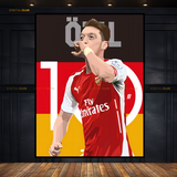 Ozil Arsenal - Football - Premium Wall Art